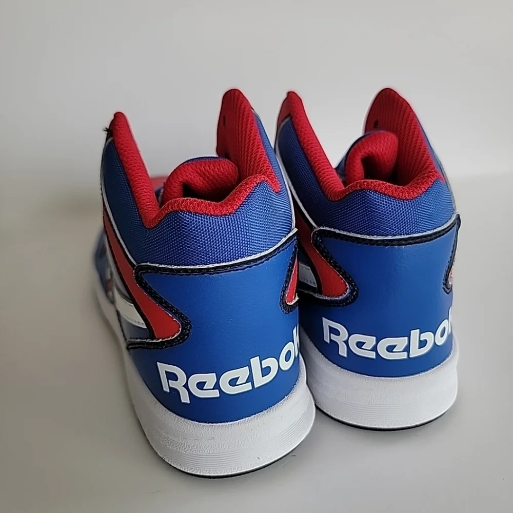 Size 6 Reebok BB4500 Court Sneakers Kids HP4378 Blue/red/black